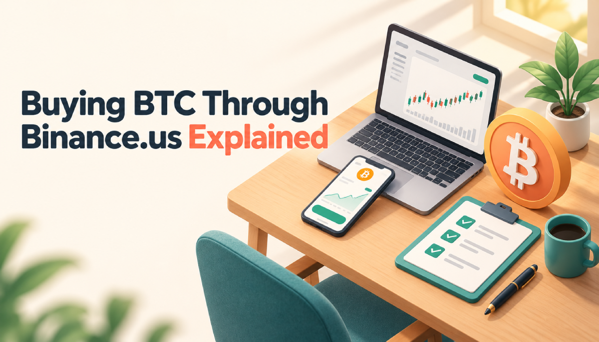 Buying BTC Through Binance.us Explained